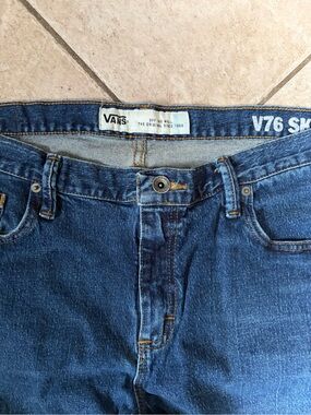 Vans Men's Dark Blue Skinny Jeans
